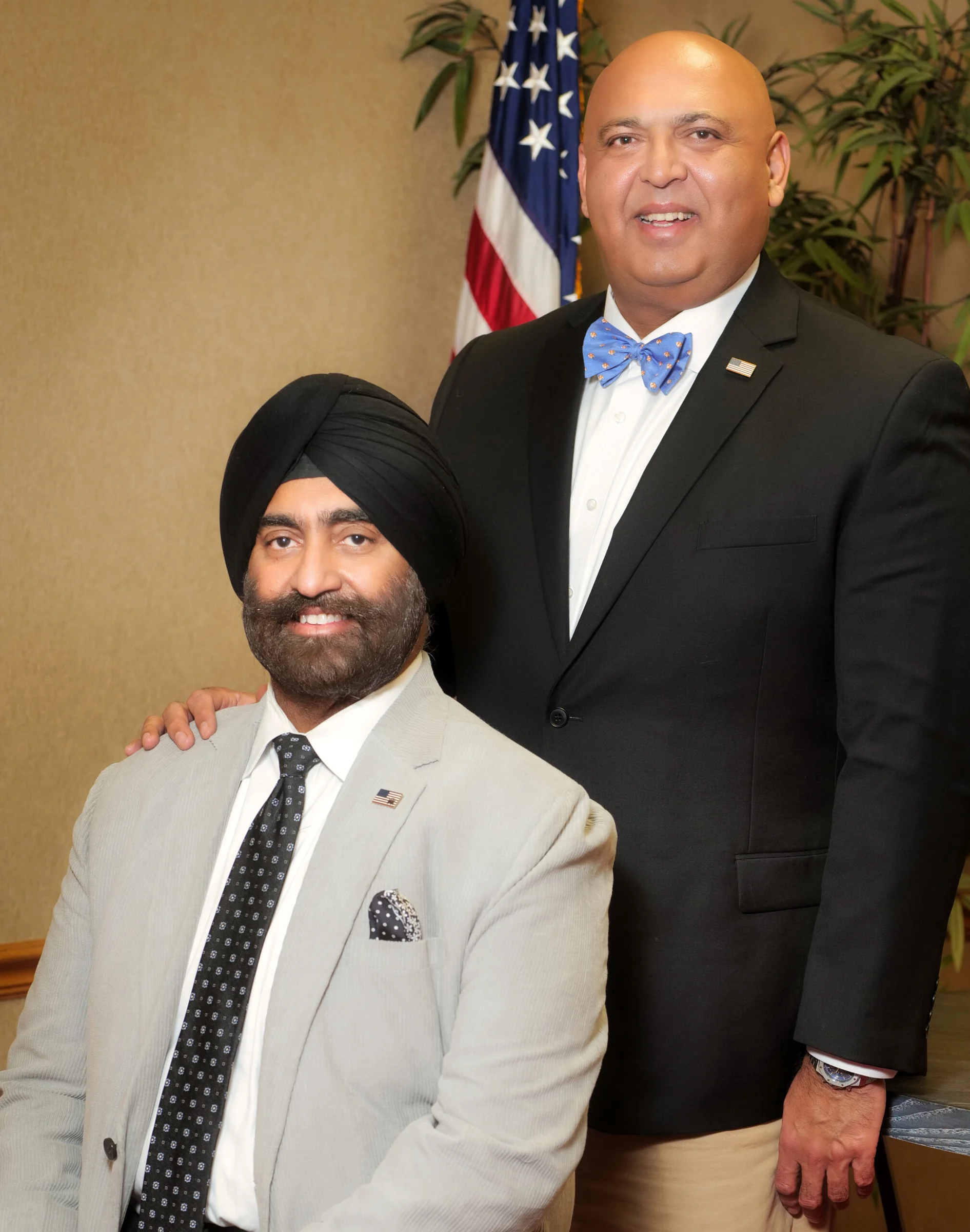 Dr. Jasdip Singh Jesse with Dr. Sajid Tarar